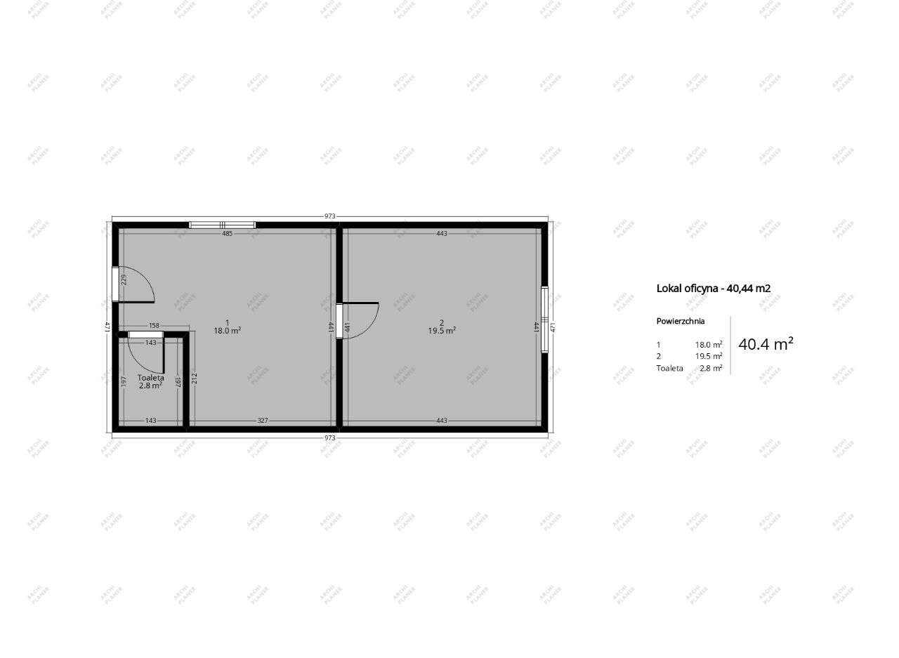 Lokal usługowy 40,44 m2 Mikołów Rynek 4 - Pełny obrazek: 3/7