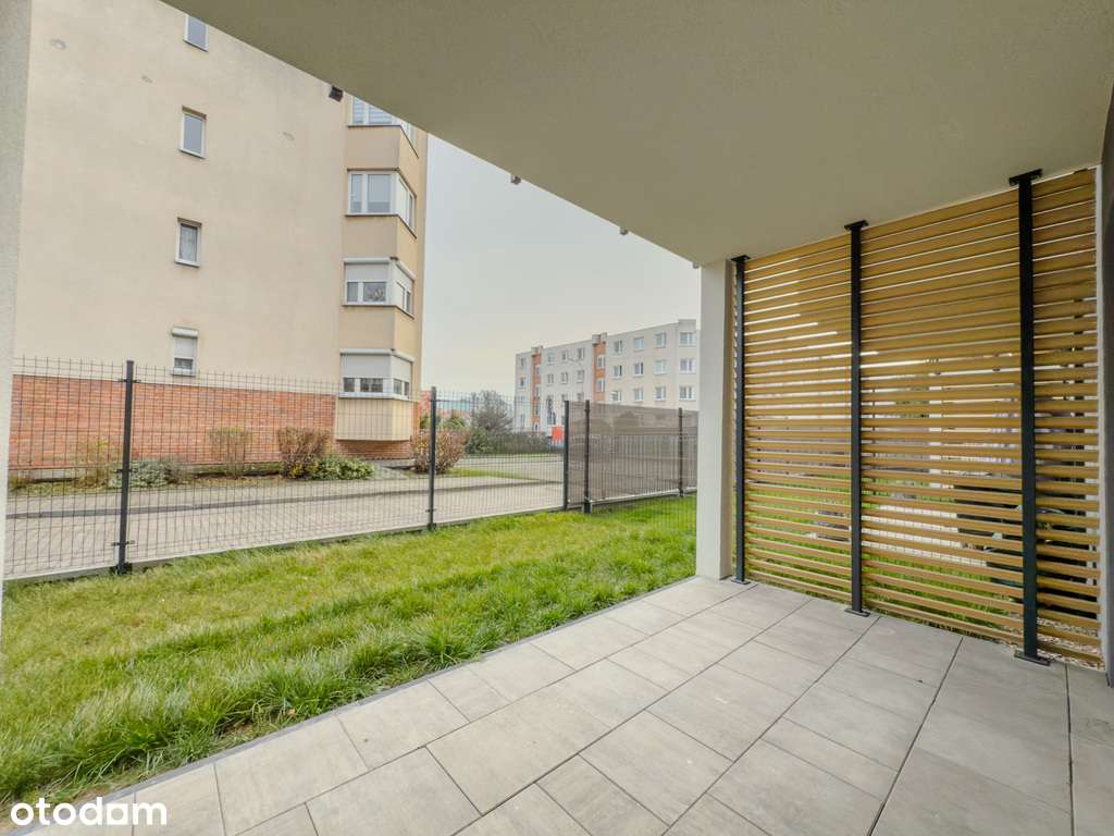 2 pokoje z ogródkiem | nowy budynek | hala garażow - Pełny obrazek: 5/9