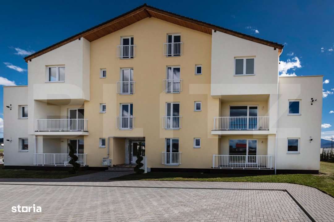 Apartament cu 2 camere, bloc tip vila, P + 2, Sanpetru — fotografia 3