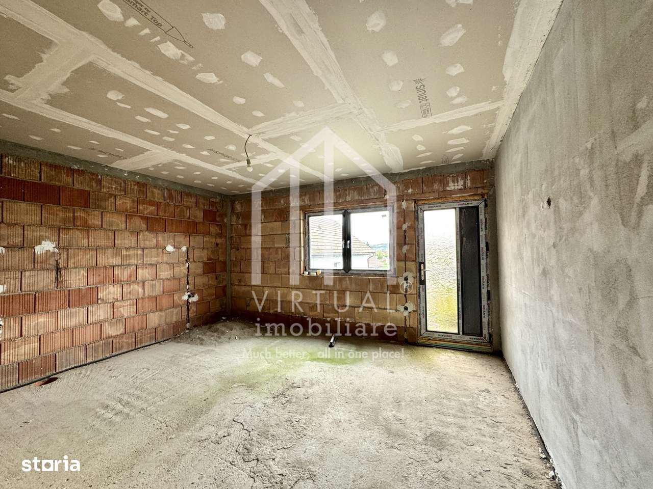 Duplex cu 3 camere, 103mp utili+2 balcoane, 267mp teren, Cristian-11