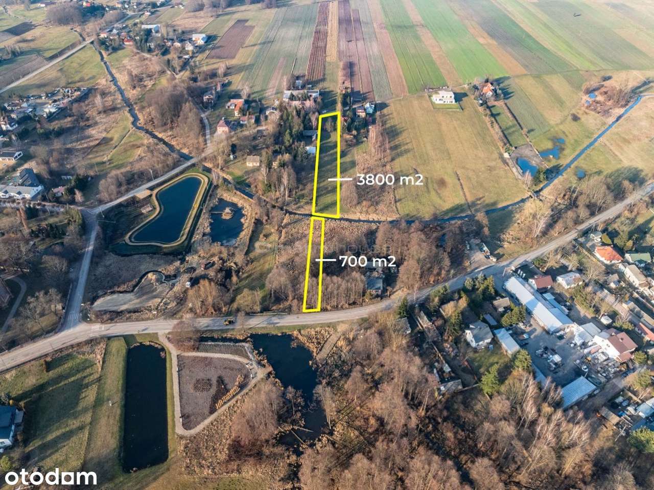 Działka z linią brzegową rzeki - Pełny obrazek: 2/10