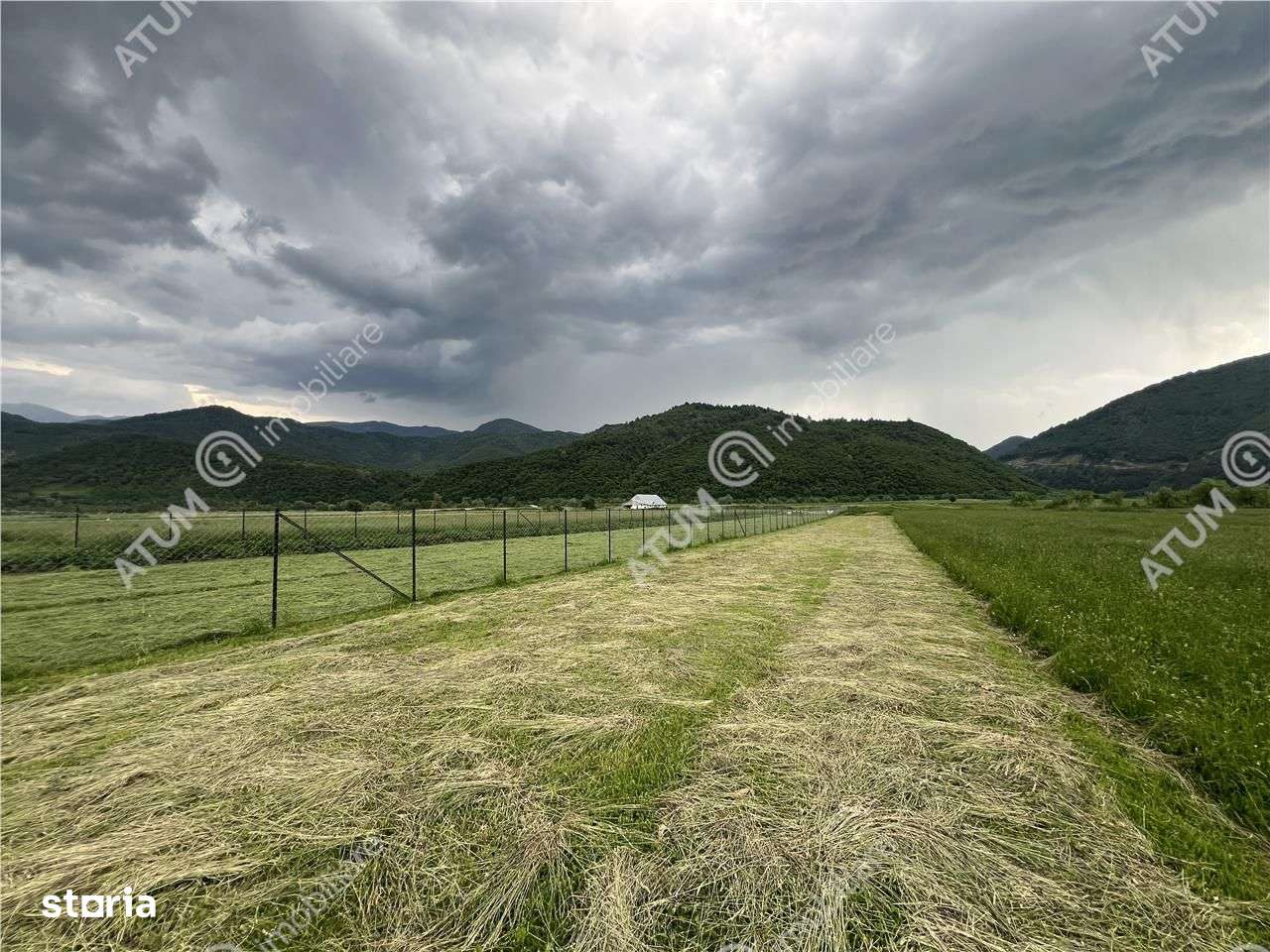 Teren intravilan de 3477 mp cu deschidere de 35 m in Boita - Imagine principală: 5/8