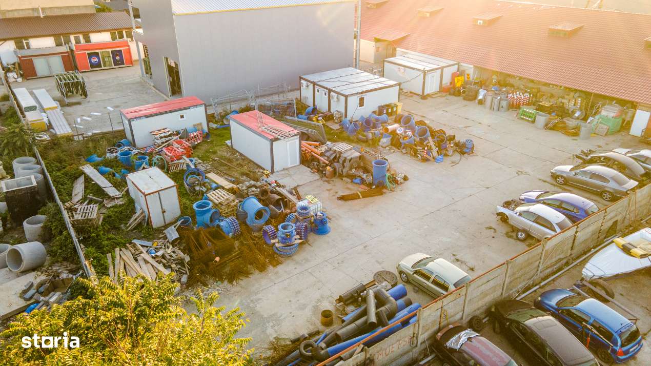 Teren | platforma betonata de inchiriat – 900 mp | Strada Interioara - Imagine principală: 4/4