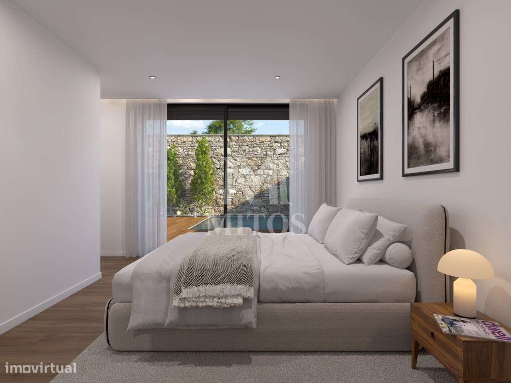 Moradia T3 Térrea com piscina, situada em Vilar de Mouros - Caminha-12