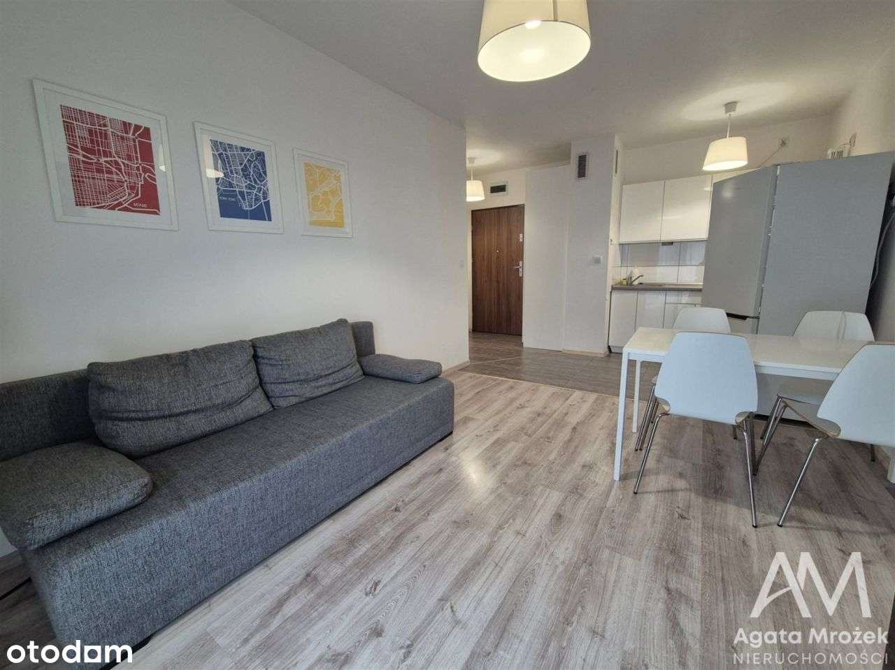 2 pokoje z aneksem,balkon,zamknięte osiedle,media - Widok 3