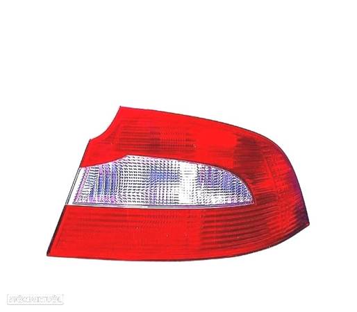 FAROLINS PARA SKODA SUPERB 08-13 BRANCO VERMELHO - 1