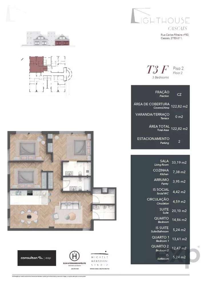 Apartamento T3 - CASCAIS - Grande imagem: 5/5