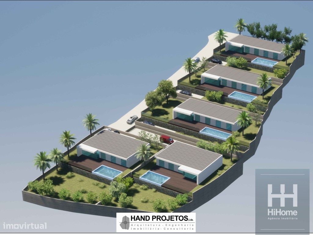 Terreno de 5000m2 e com 5 Projetos de Moradias - Jardim P...