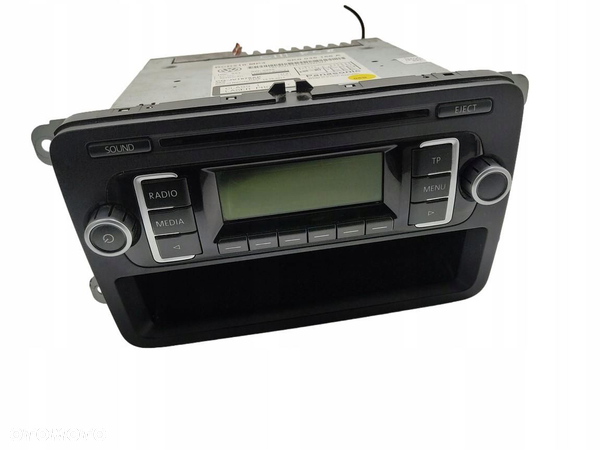 FABRYCZNE RADIO CD VOLKSWAGEN CADDY III 5K0035156A 2010-2014 LIFT - 1