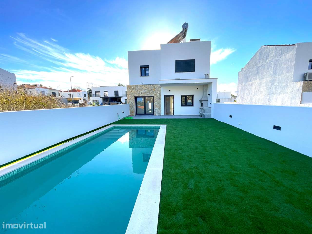 Moradia T3 piscina excelentes acabamentos Maçã Sesimbra - Grande imagem: 5/26