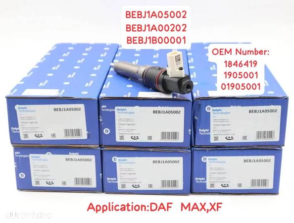 Injector Daf BEBJ1A05002 BEBJ1A00202 BEBJ1B00001 - 1