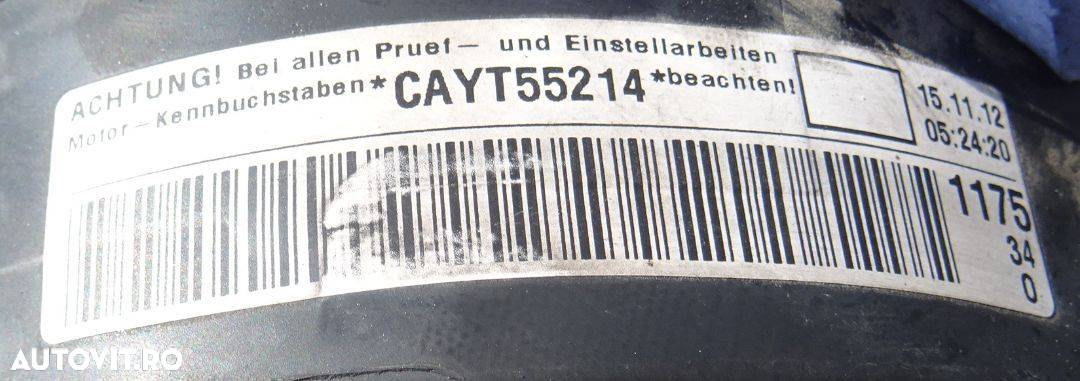 Motor Volkswagen Golf 6 1.6 TDI CAY din 2010 fara anexe - 2