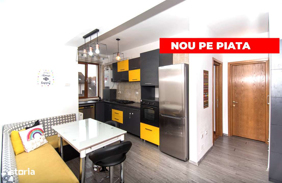 Apartament cochet cu 2 camere Gavana, mobilat si utilat, bloc 2010, Et - Imagine principală: 5/8
