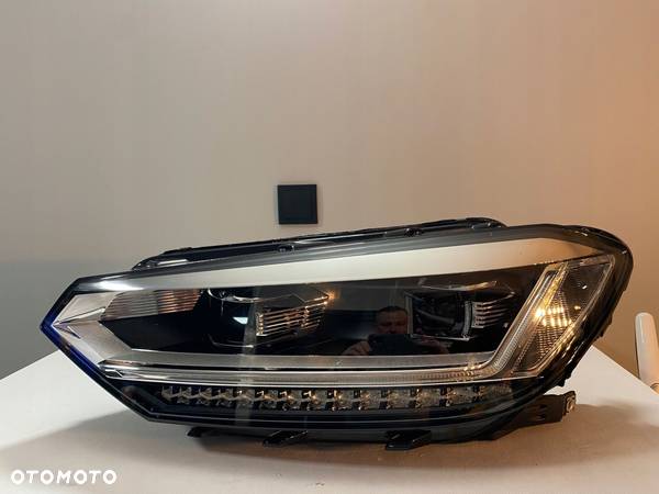 VW TOURAN LAMPA PRZOD PRZEDNIA LEWA LEWY FULL LED 5TB941081A - 2