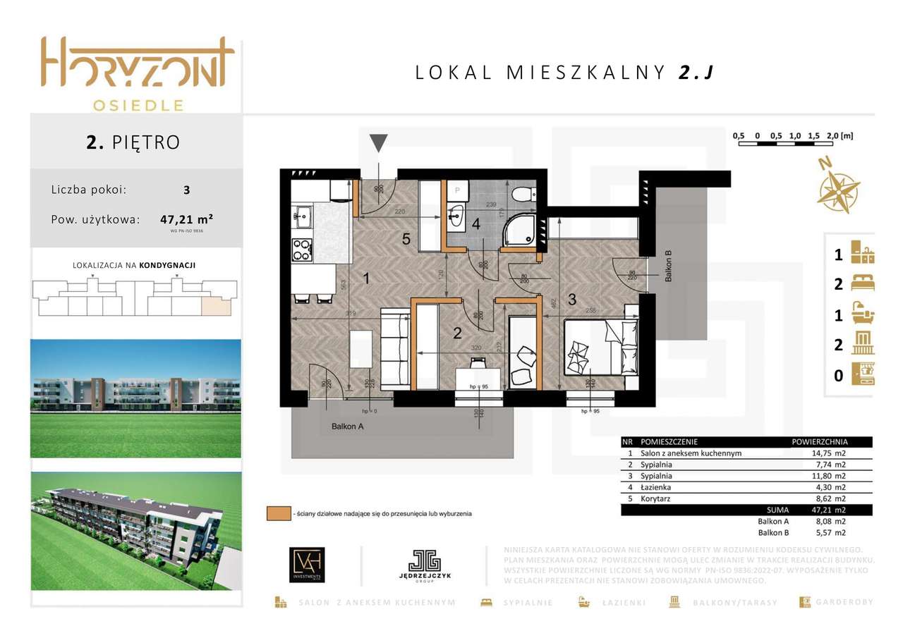 MIESZKANIE 2.J | OSIEDLE HORYZONT 2