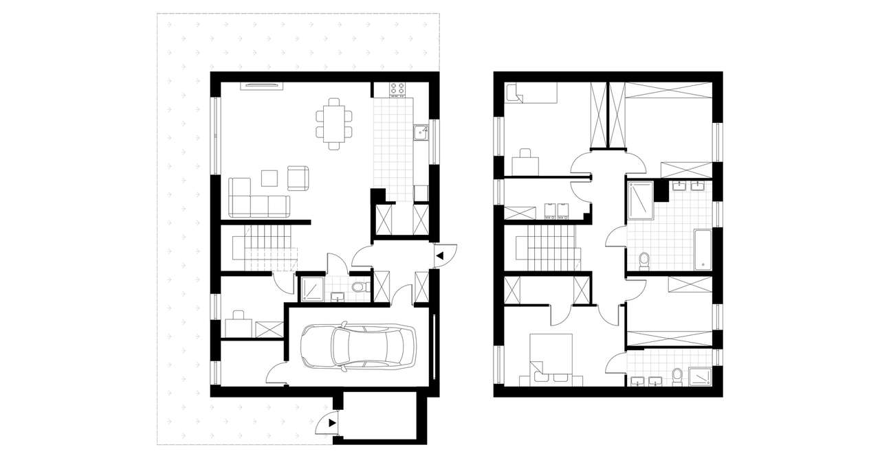 Dom Wolnostojący pompa ciepła L​G, fotowoltaika| L2 - Pełny obrazek: 4/9