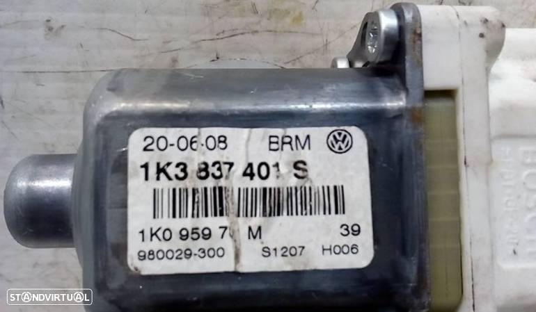 Motor Elevador Frt Esq Volkswagen Golf V Variant (1K5) - 2