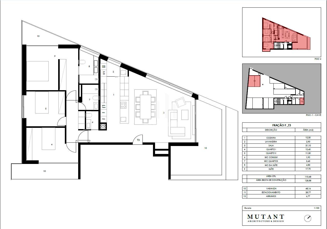 Exclusivo T3 de Luxo com 2 Varandas  – S. Cosme, Gondomar-23