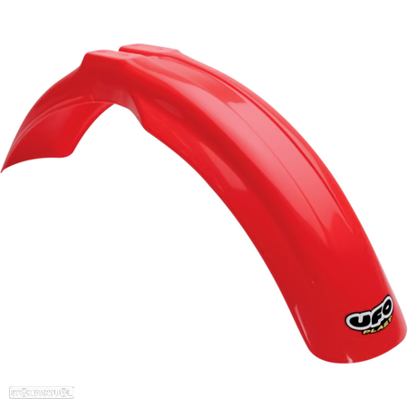 guarda lamas dianteiro ufo vermelho honda cr 125 / 250 / 500 - 1