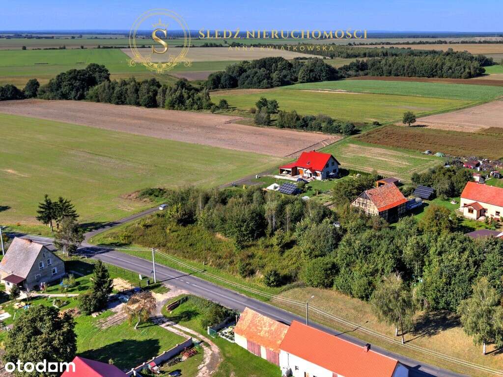 * Działka Budowlana z parkiem * 10 min od miasta *-9