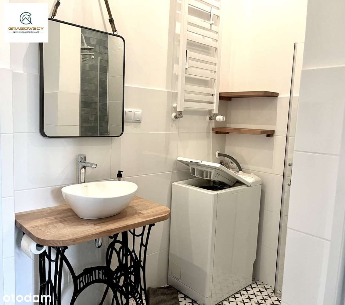 Klimatyczna kawalerka w centrum z ogrodem! - Pełny obrazek: 5/7