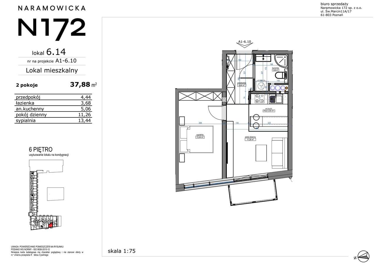 2-pokojowe mieszkanie 37m2 + balkon Bez Prowizji - Pełny obrazek: 2/9