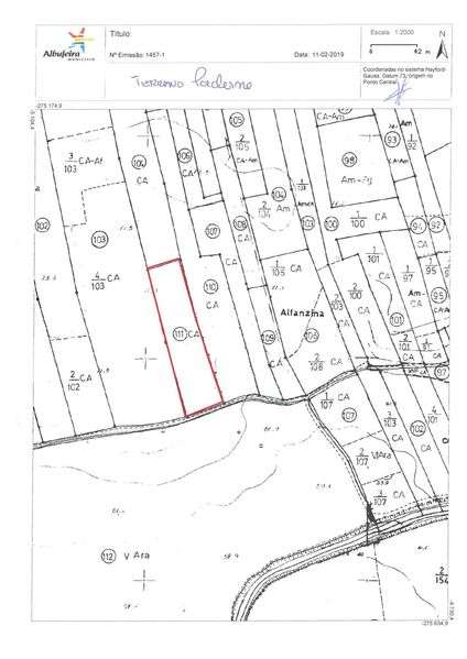 Terreno Rustico (Rustic Plot of Land) Paderne, Albufeira - Grande imagem: 2/9