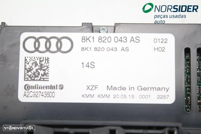 Consola de chaufagem AC Audi A4 Avant|12-15 - 8