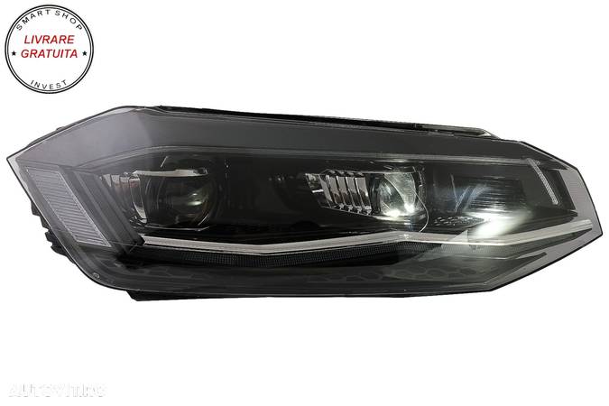 Faruri LED VW Polo AW MK6 (2018-2020) Semnal Dinamic Secvential- livrare gratuita - 16