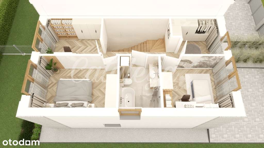 Bliźniak/ogród/cisza/łąki/pod Warszawą/trasa S8/-8