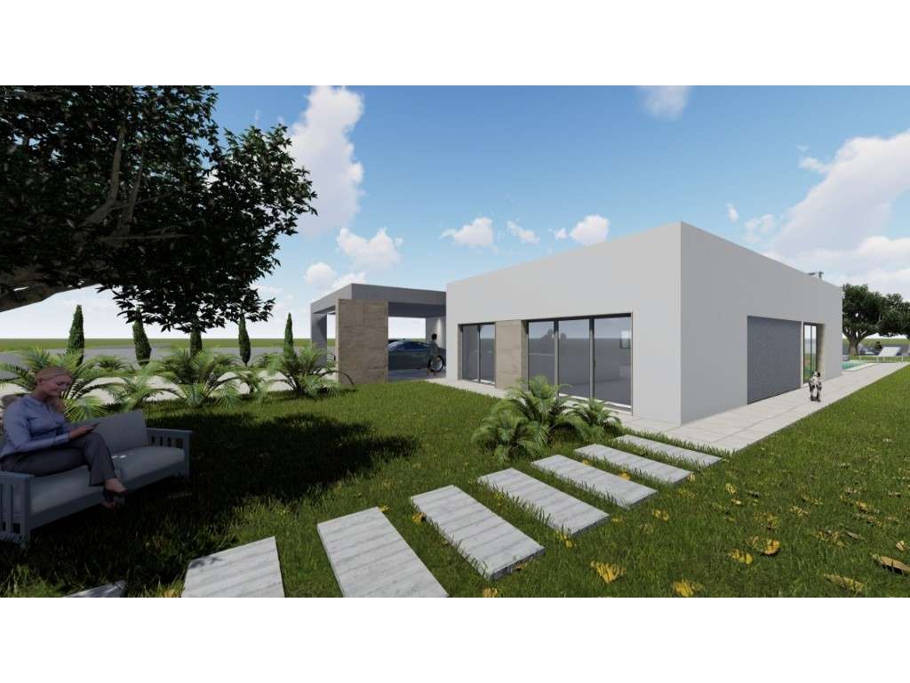 Moradia terrea T4 com 330m2 de área e lote de 3.265m2 em Azeitão-9