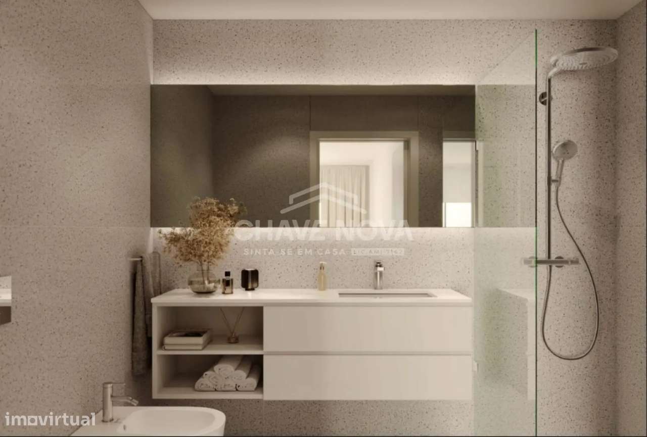 Apartamento T1 Novo com Varanda e Garagem - The Yard Next - Grande imagem: 5/9