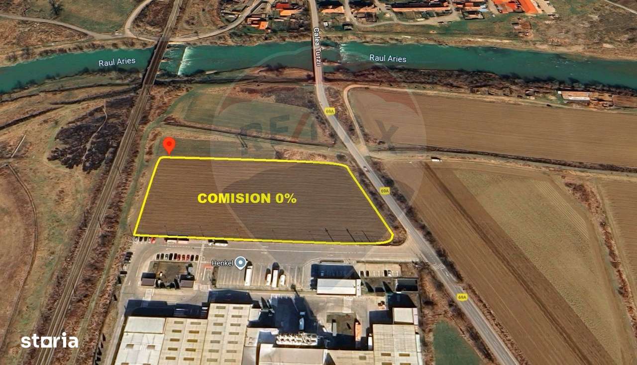 Teren industrial logistic de vanzare 15.938 mp Câmpia Turzii Henkel-0