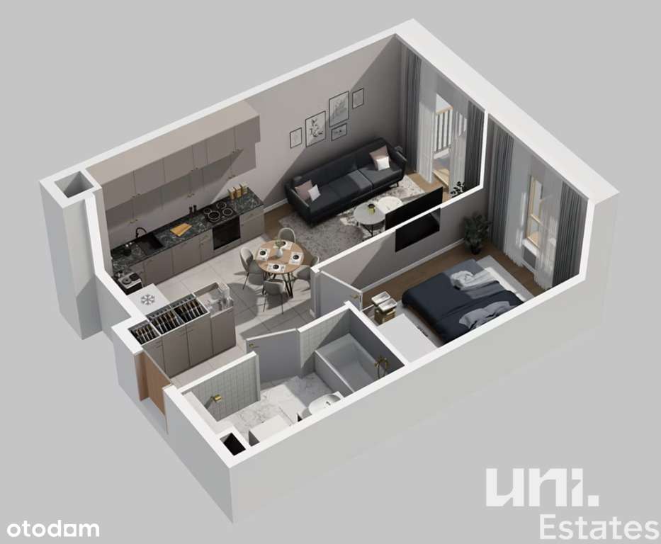 Mieszkania 31,84-84,29m2 | oddanie III kw. 2027-1