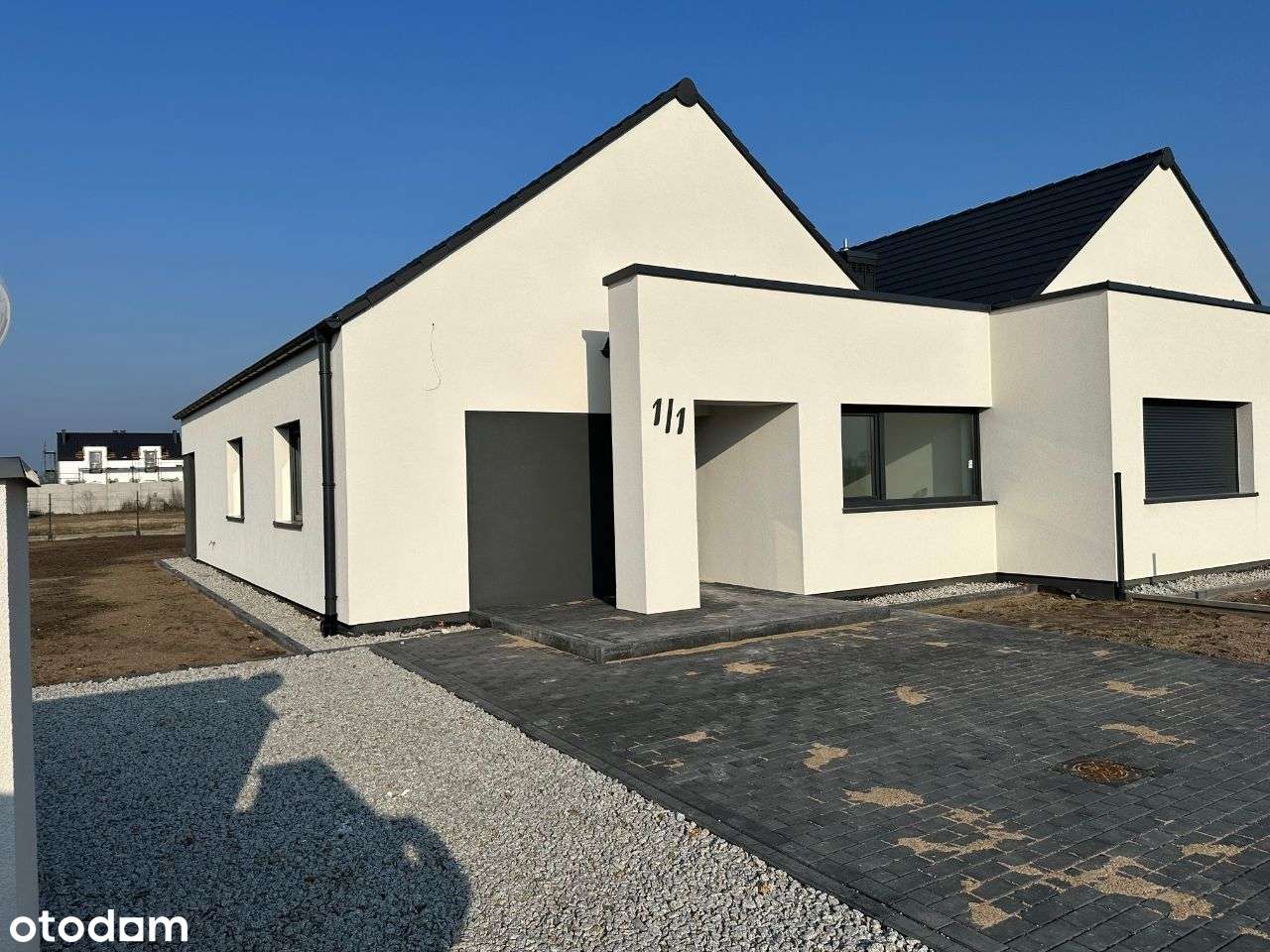 Dom parterowy bliźniak, słoneczna działka, GOTOWY!-3