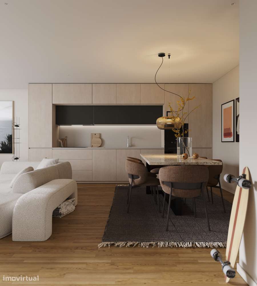 T1 Novo c/ Lugar de Garagem em Santa Marinha (Coimbrões)-0