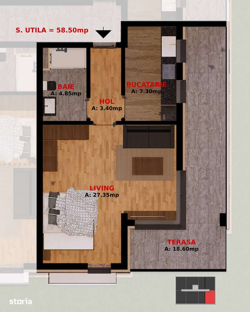 Apartament doua camere si Garsoniere. Direct Dezvoltator. Comision 0%-14