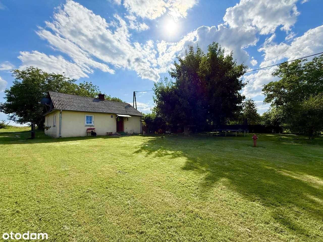 Dom z dwiema działkami – z bezpośrednim dojazdem z drogi asfaltowej!-9