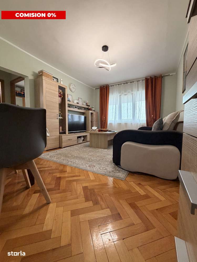 COMISION 0% Apartament 3 camere, semidecomandat, 51 mp utili, etaj 7-T