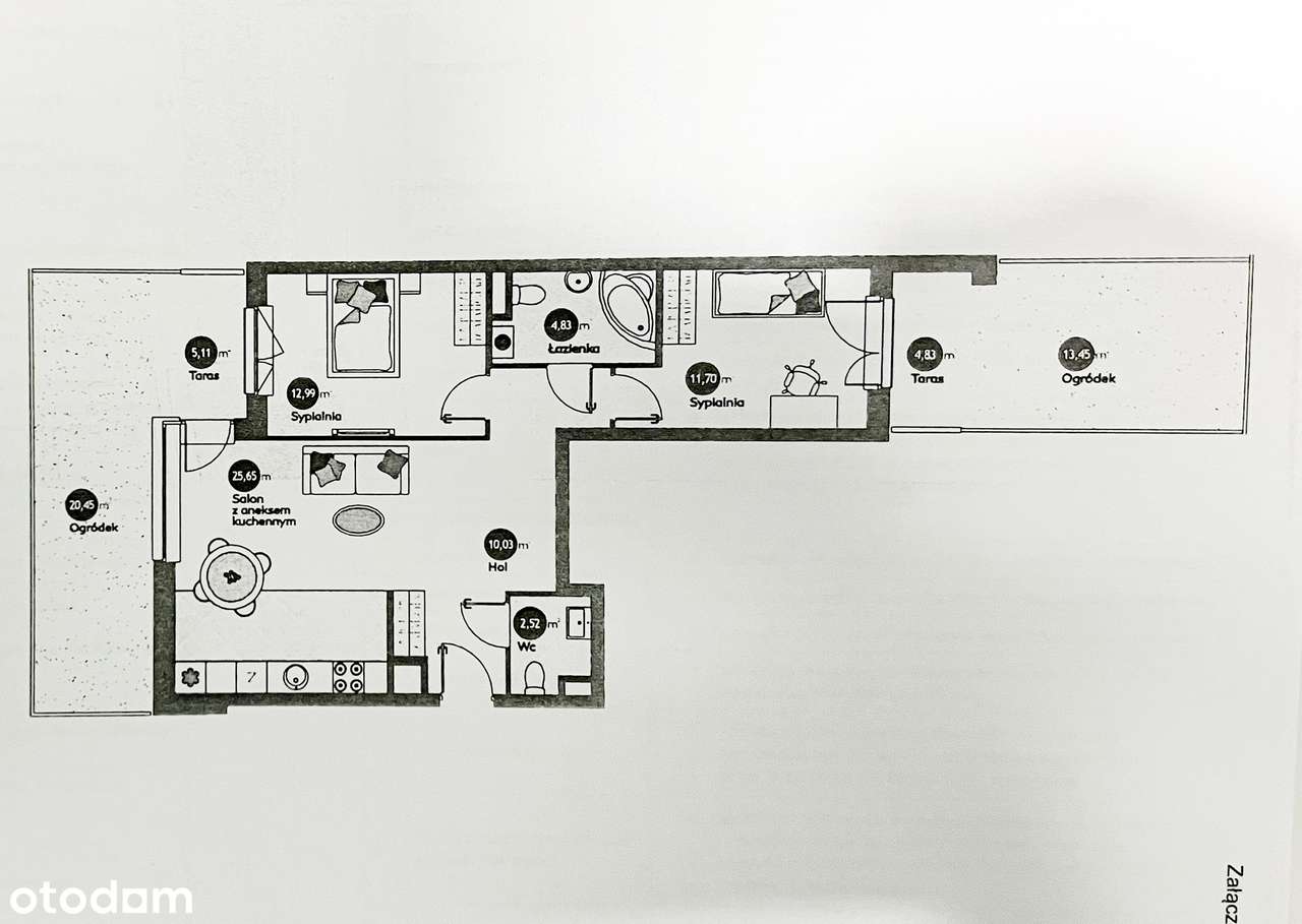 Przytulne 3 pokoje | 2 ogródki | Oaza Wilanów-19