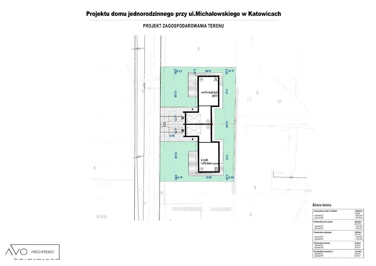 nowoczesny budynek z płaskim dachem - Pełny obrazek: 4/6