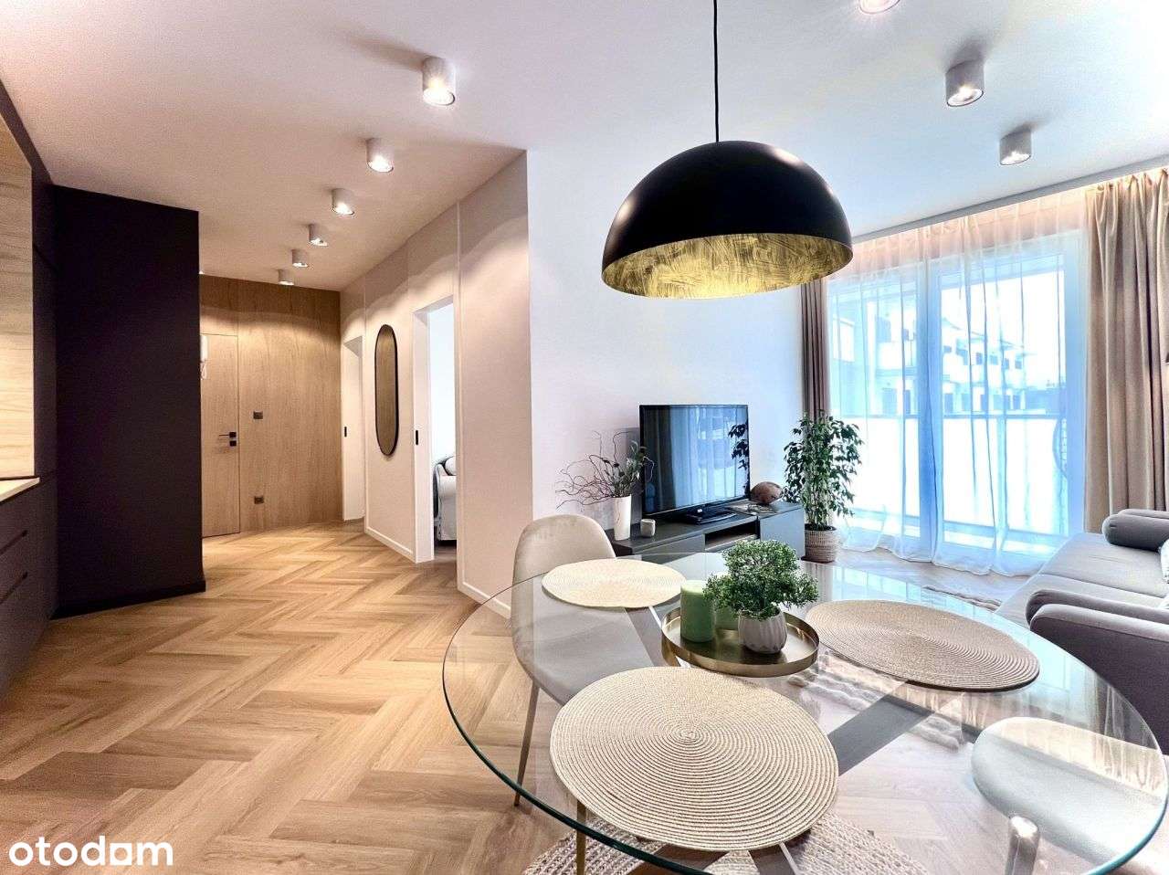 Apartament 3 pok. z balkonem, klimatyzacją i garażem – Cieszyńska-5