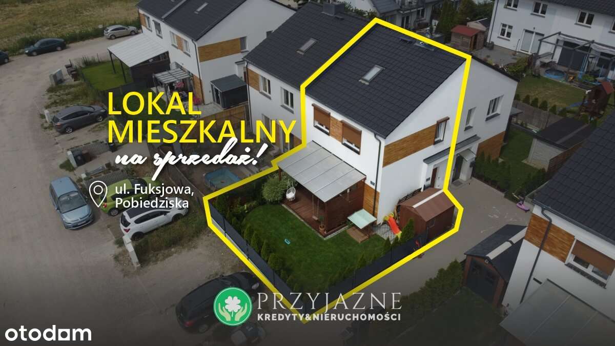 LOKAL MIESZKALNY W ZABUDOWIE BLIŹNIACZEJ POBIEDZISKA - UL. FUKSJOWA