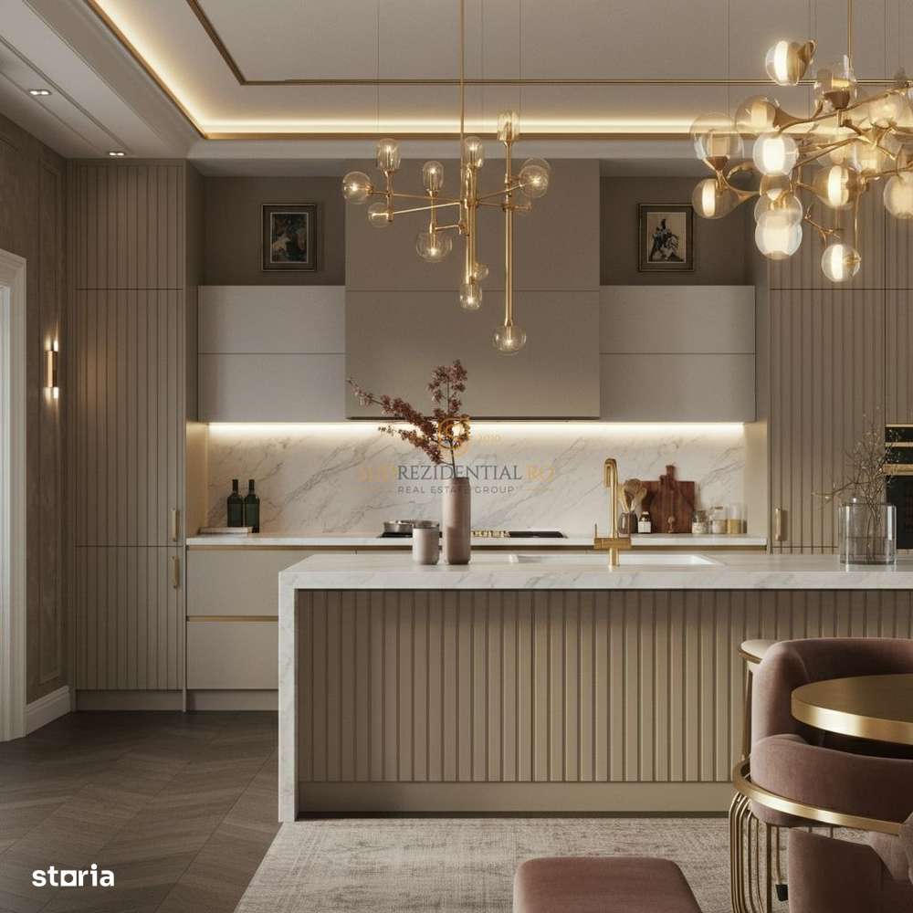 Apartament premium in zona excelenta, 2 camere, npu finisat, Marriott - Imagine principală: 4/20