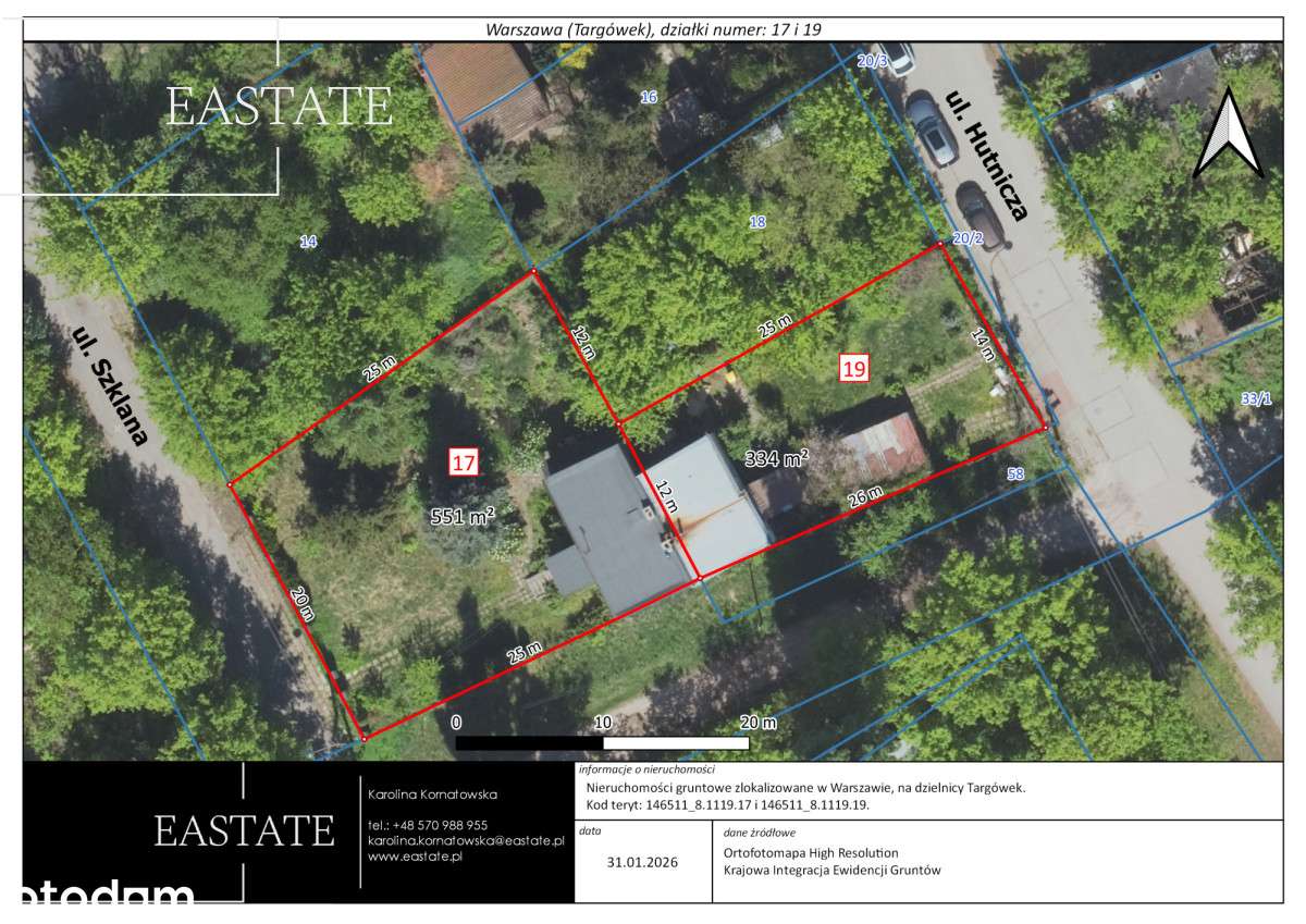 Działka inwestycyjna na Targówku - 886 m²-0