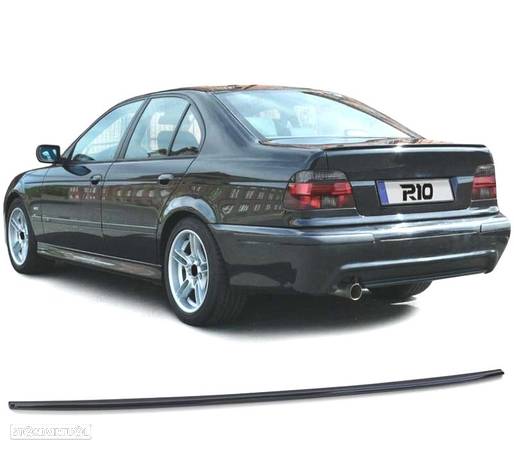 AILERON SPOILER TRASEIRO AA PARA BMW E39 SEDAN 95-03 PRETO BRILHANTE - 1