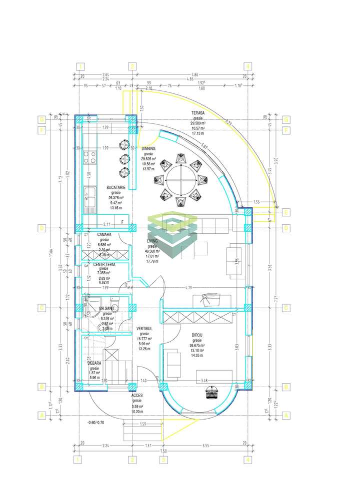 Vila la rosu cu 2000mp curte in comuna Cornetu-8