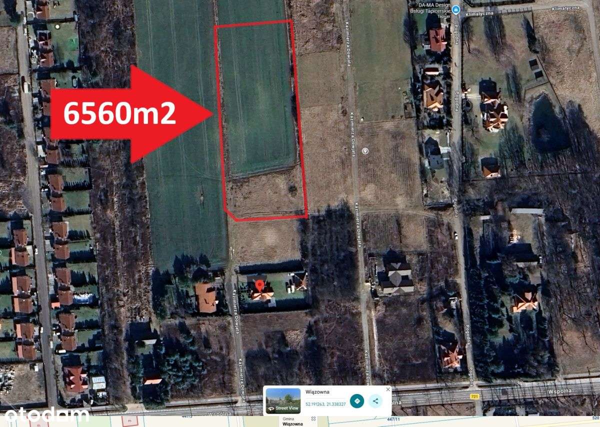 Duża działka inwestycyjna 6560m2-1