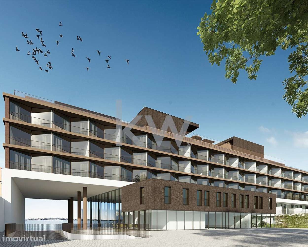 Estúdio T0 no Empreendimento Upon Bay, na Baía do Seixal - Grande imagem: 4/19