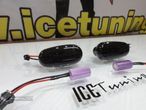 Piscas, faróis, farolins laterais led dinâmico fundo preto Alfa Romeo 147, GT, MITO, FIAT Bravo II Hatchback (198) 04.2007-12.2014 - 4